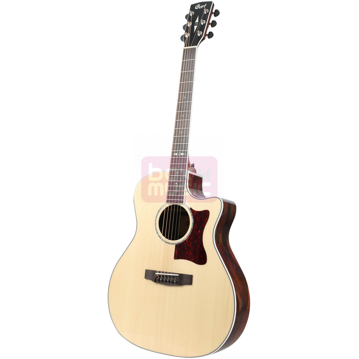 Cort Grand Regal GA5F Natural High Gloss elek-akoestische gitaar