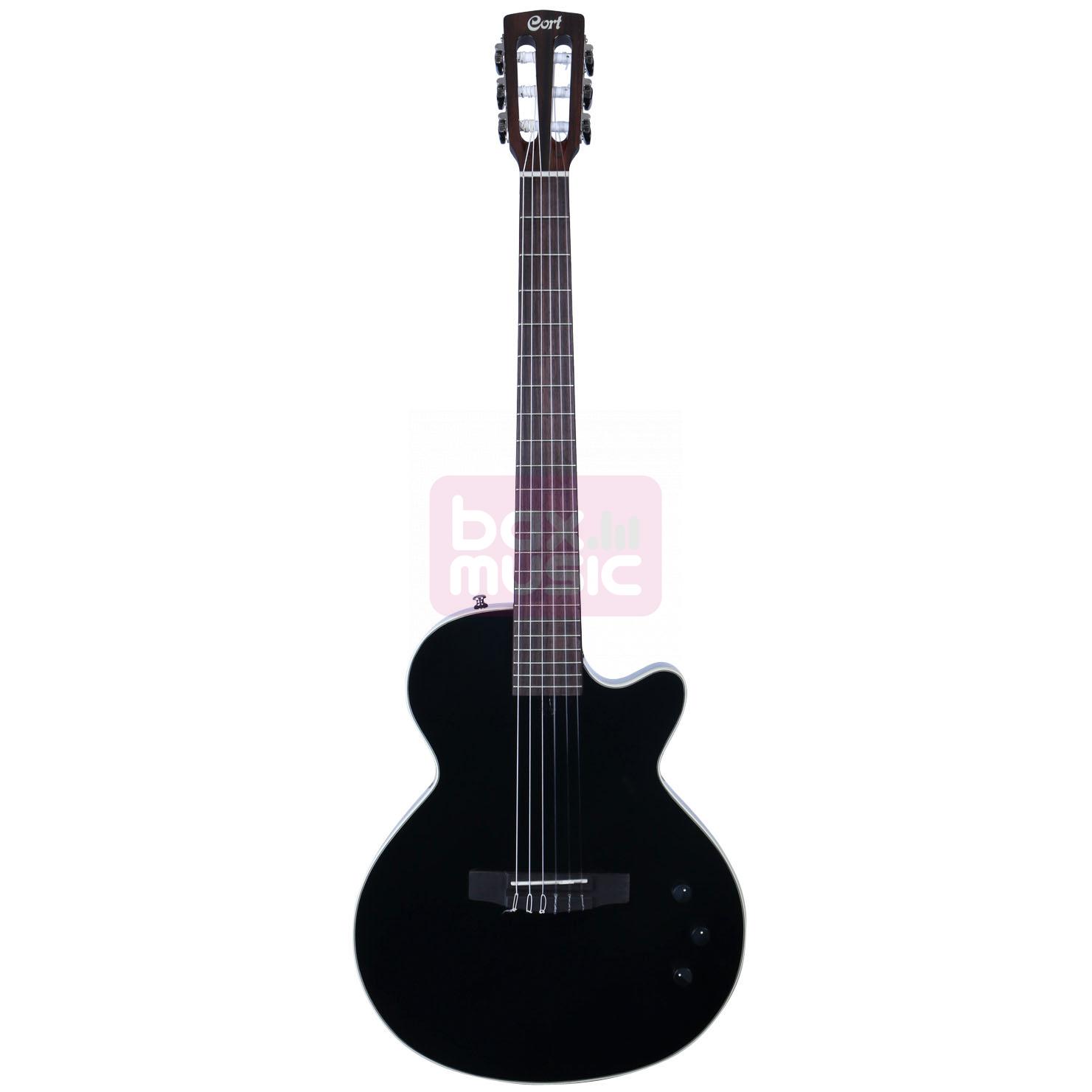 Cort Sunset Nylectric BK E/A klassieke gitaar zwart