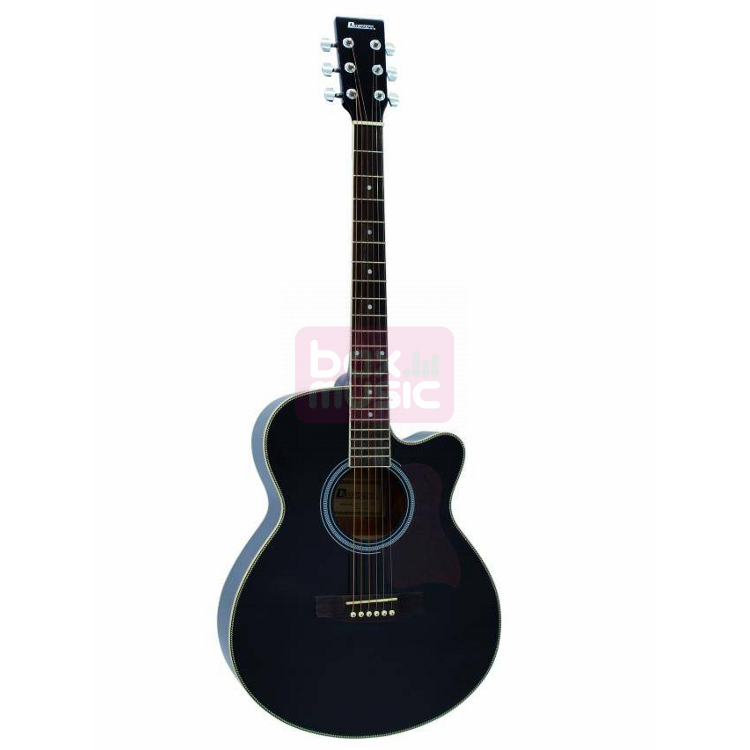 Dimavery JK-300 akoestische gitaar zwart
