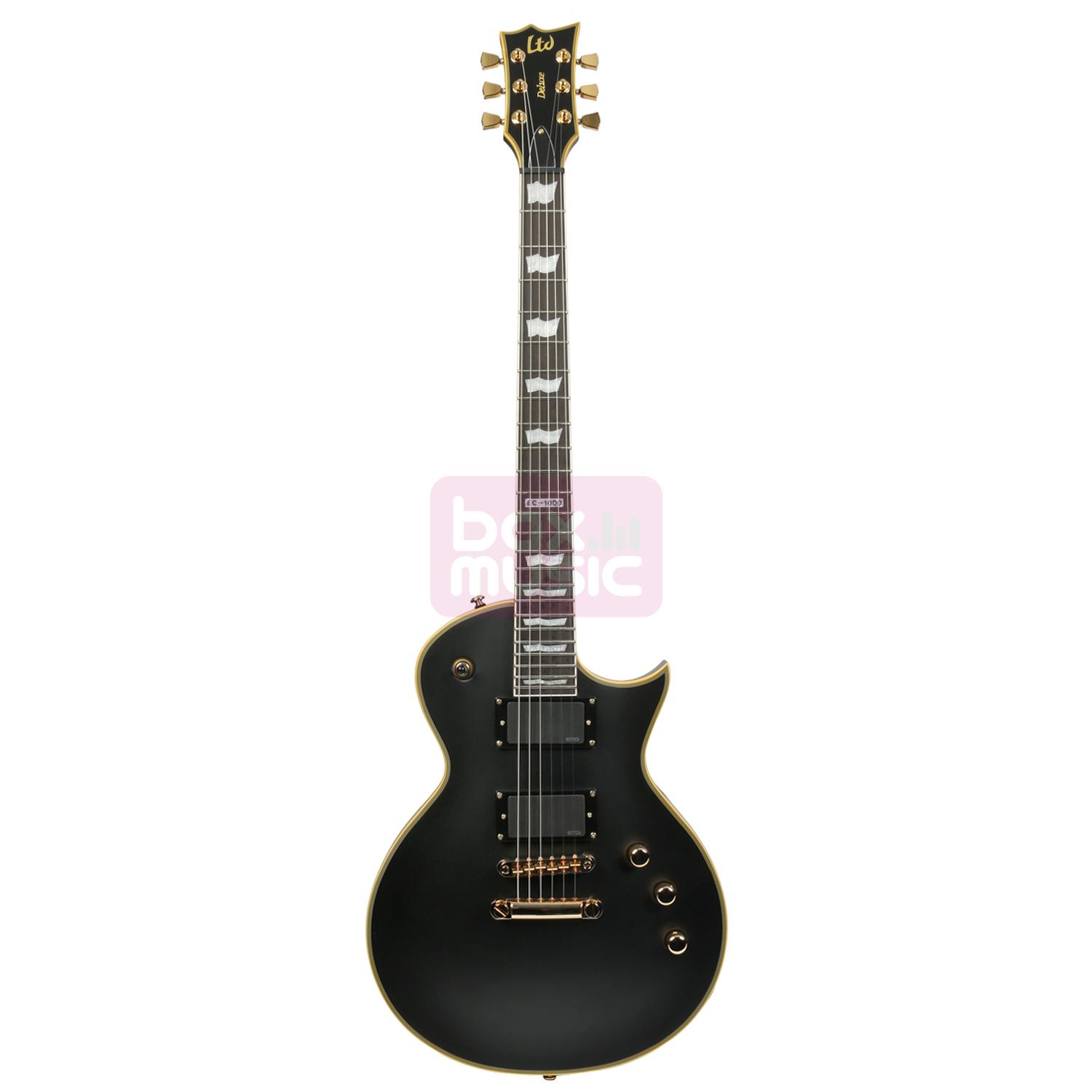 ESP LTD EC-1000 VB elektrische gitaar vintage zwart
