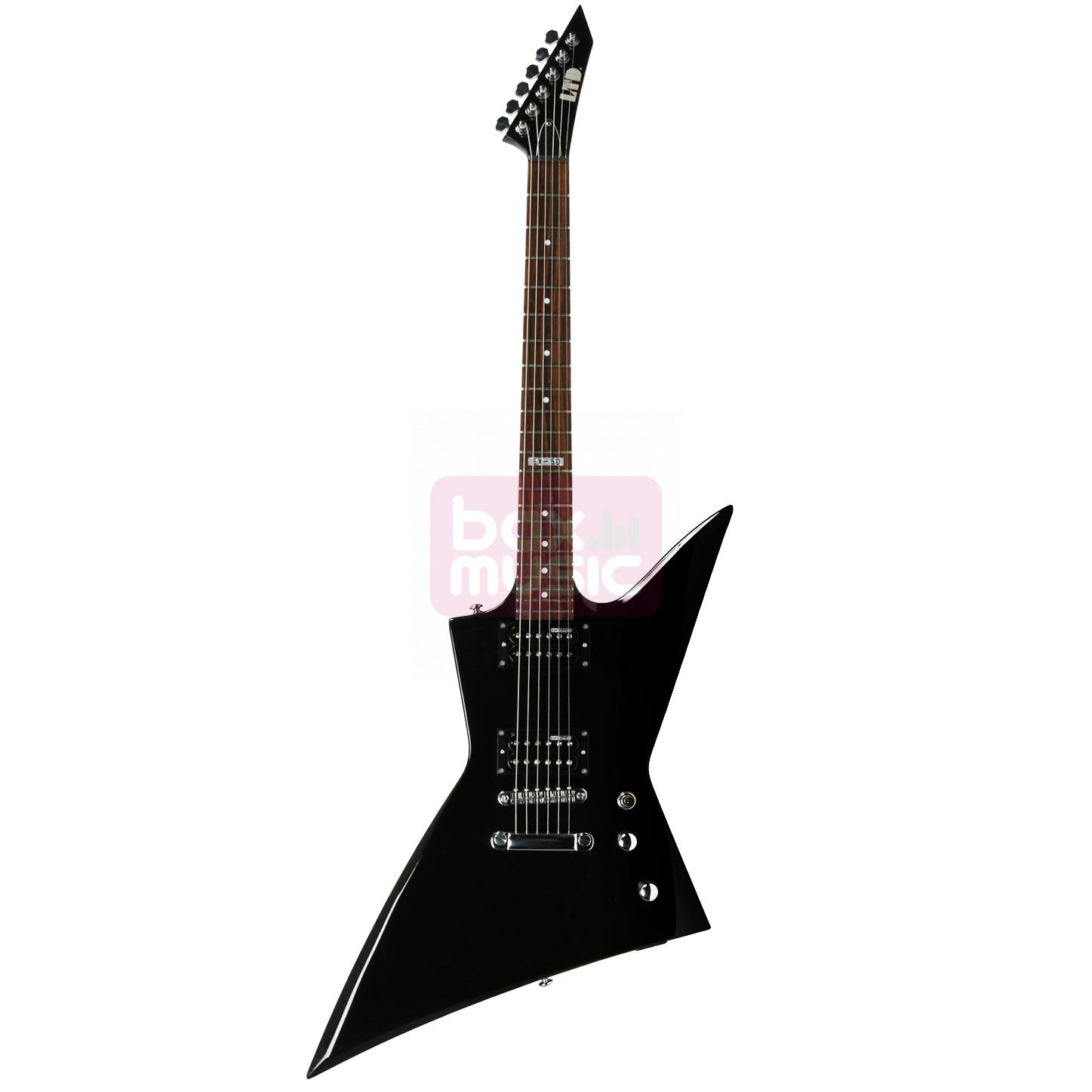 ESP LTD EX-50 BLK elektrische gitaar zwart