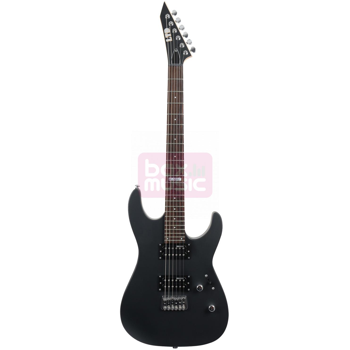 ESP LTD M-50NT Black Satin elektrische gitaar
