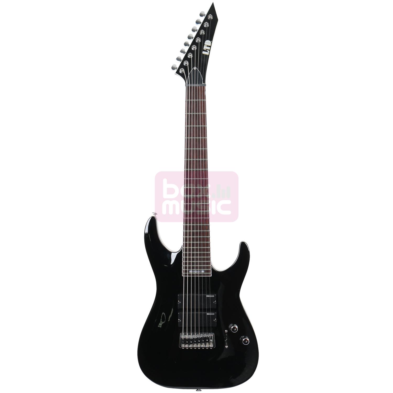 ESP LTD SC-208 BLK Stephen Carpenter Signat. 8-snarige gitaar
