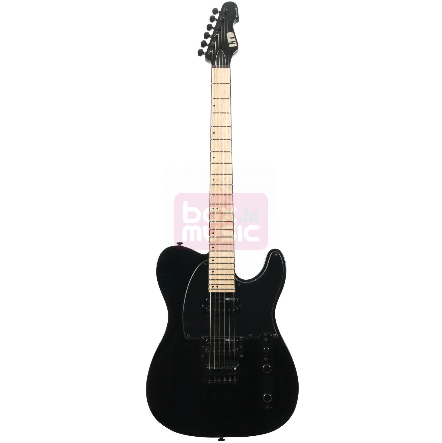 ESP LTD TE-200 Maple Black elektrische gitaar