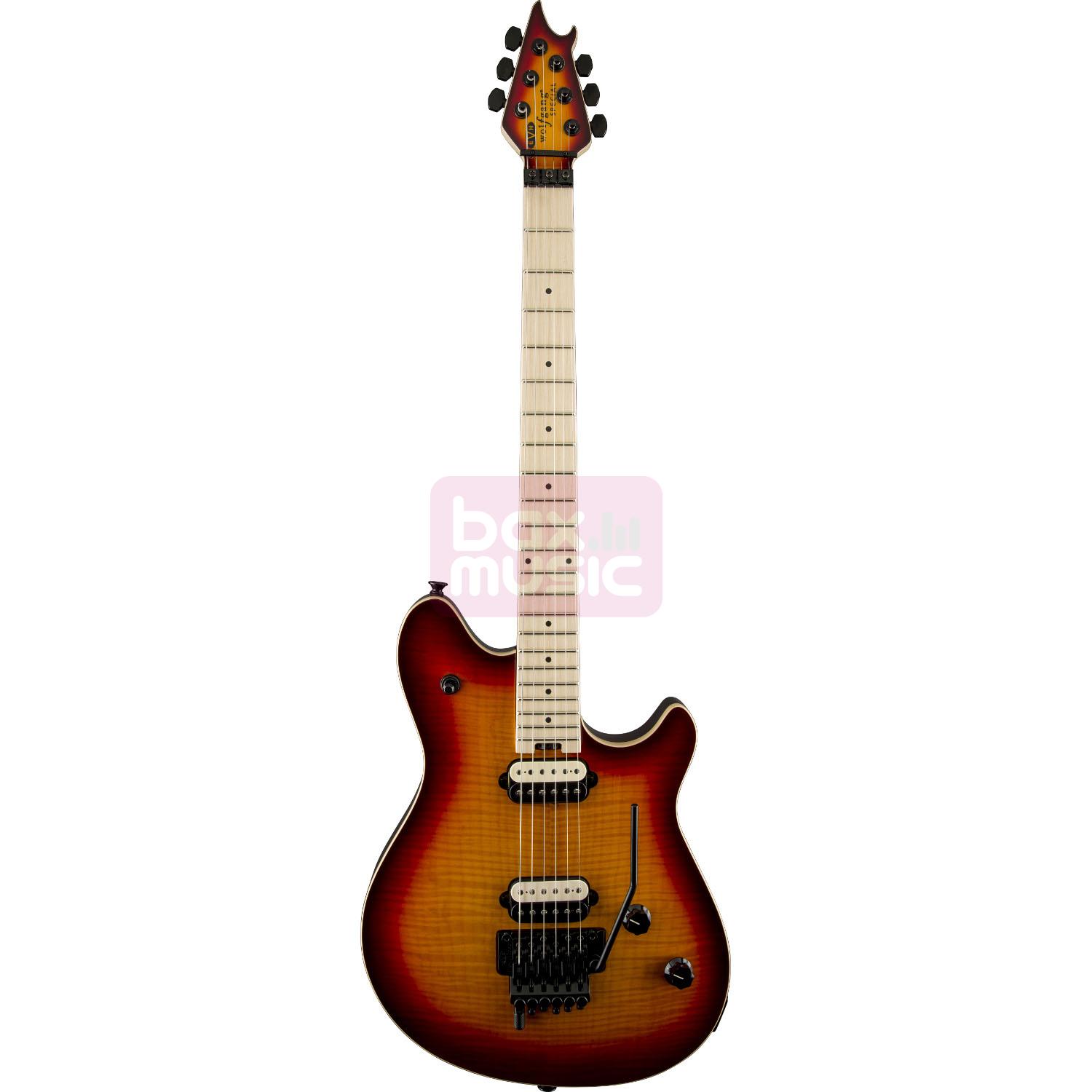 EVH Wolfgang Special 3-Tone Cherry Burst MN