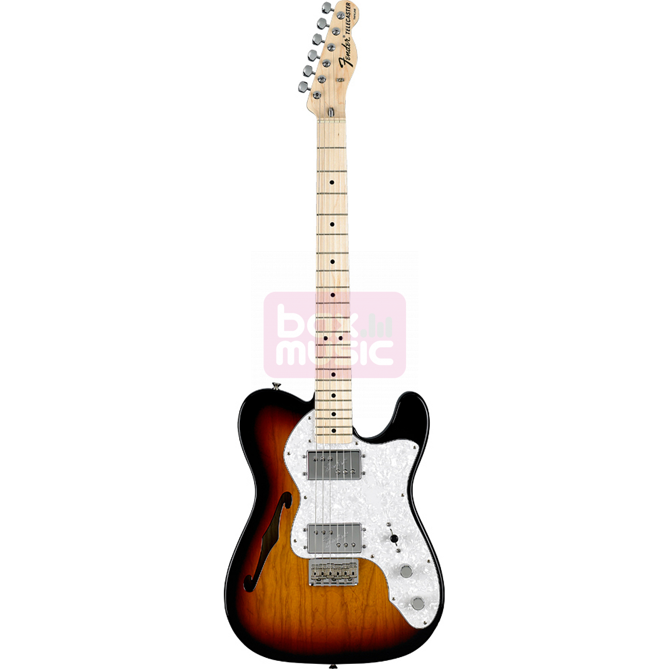 Fender Classic Series 72 Telecaster Thinline 3-Color Sunburst