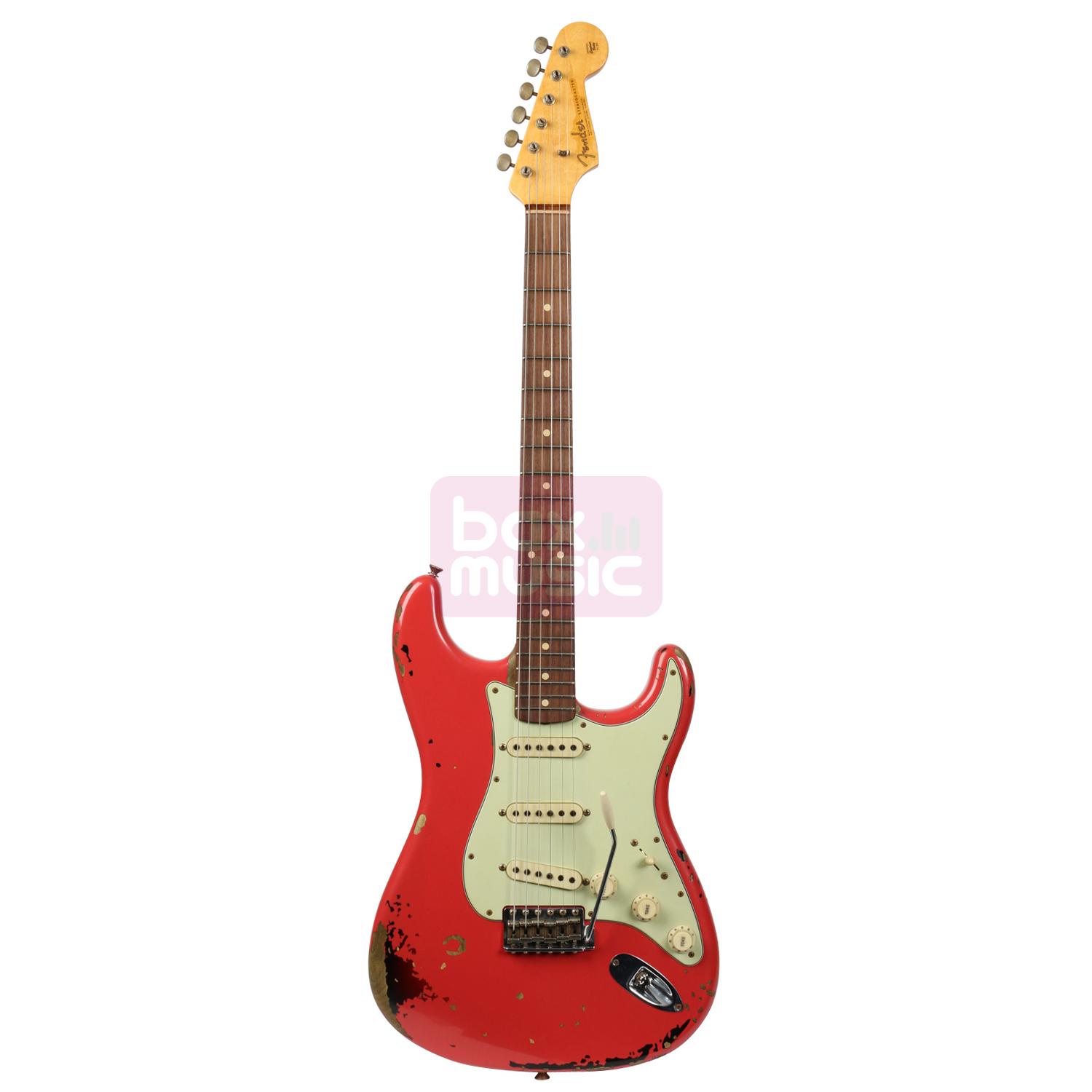 Fender Custom Shop Michael Landau 1963 Relic Strat Fiesta Red
