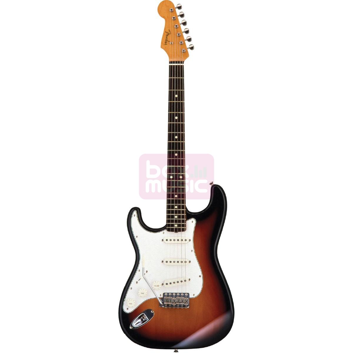 Fender Japan Classic 60's Strat Left Hand 3-Color Sunburst