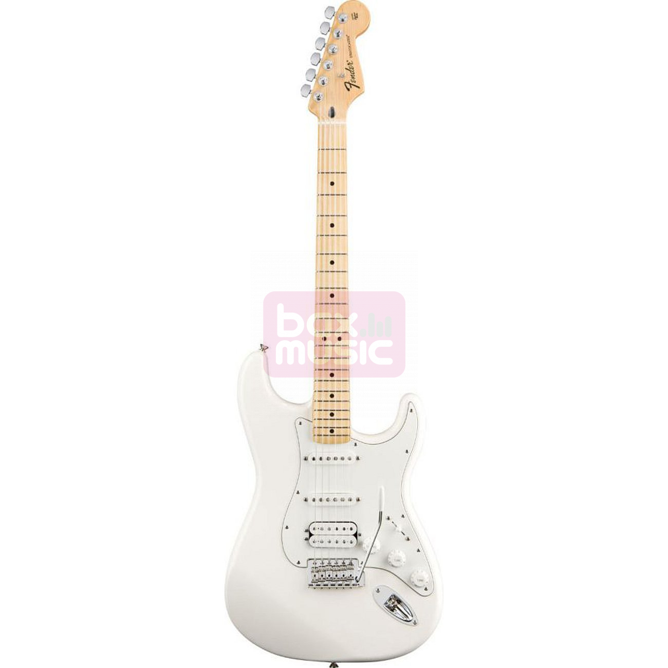 Fender Standard Stratocaster HSS Arctic White MN