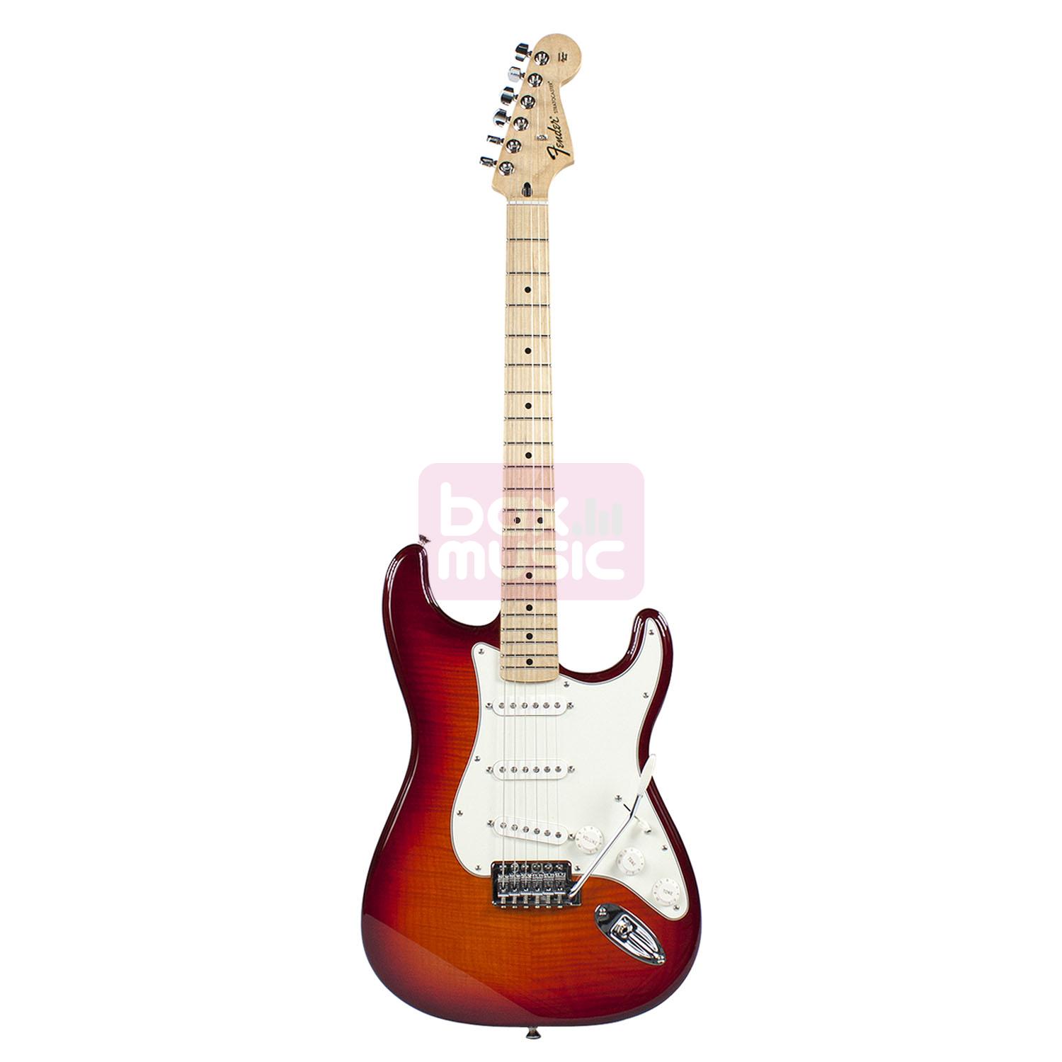 Fender Standard Stratocaster Plus Top MN Aged Cherry Burst