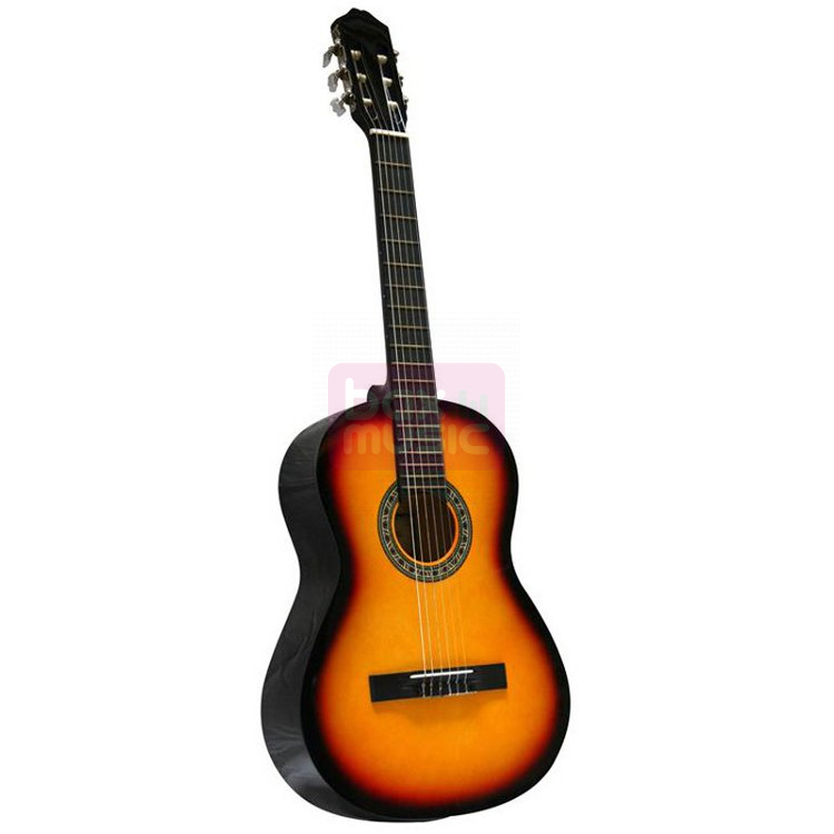 Gomez 001 4/4-model klassieke gitaar vintage sunburst