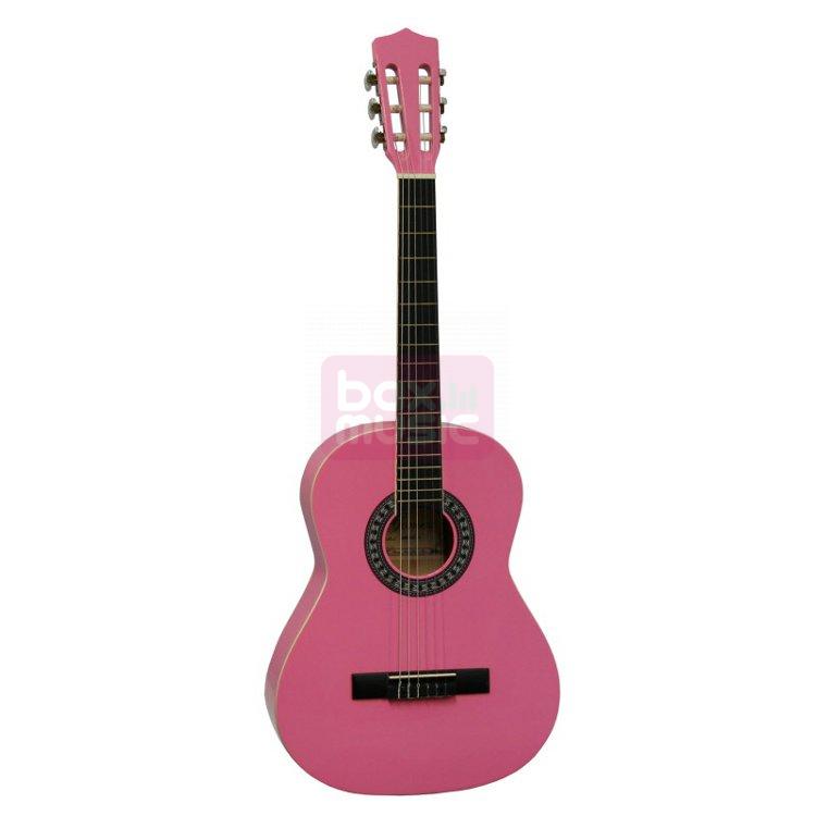 Gomez 036 3/4-model klassieke gitaar roze