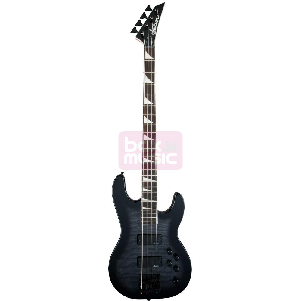 Jackson JS Series Concert Bass JS3Q Transparent Black
