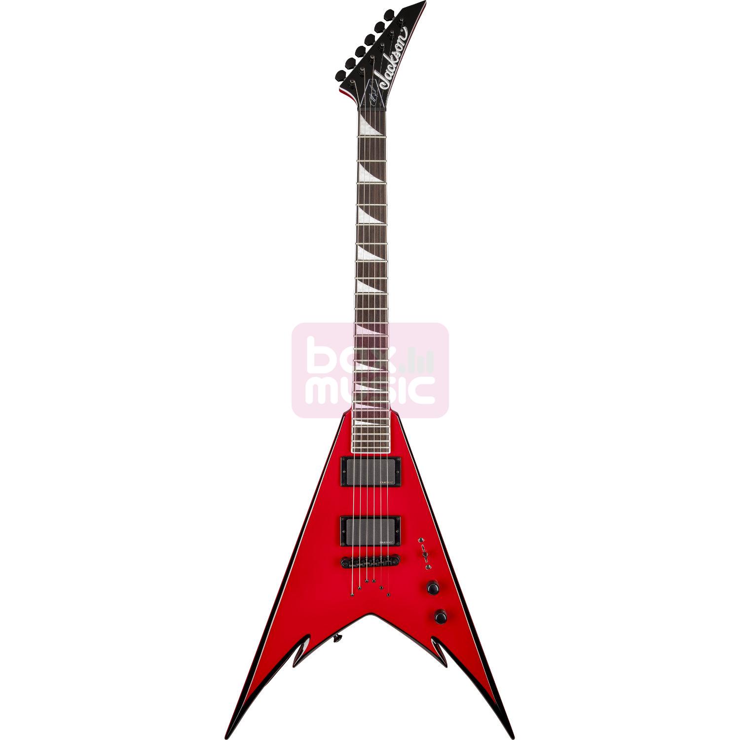 Jackson Phil Demmel X-Series Demmelition PDXT rood met zwart