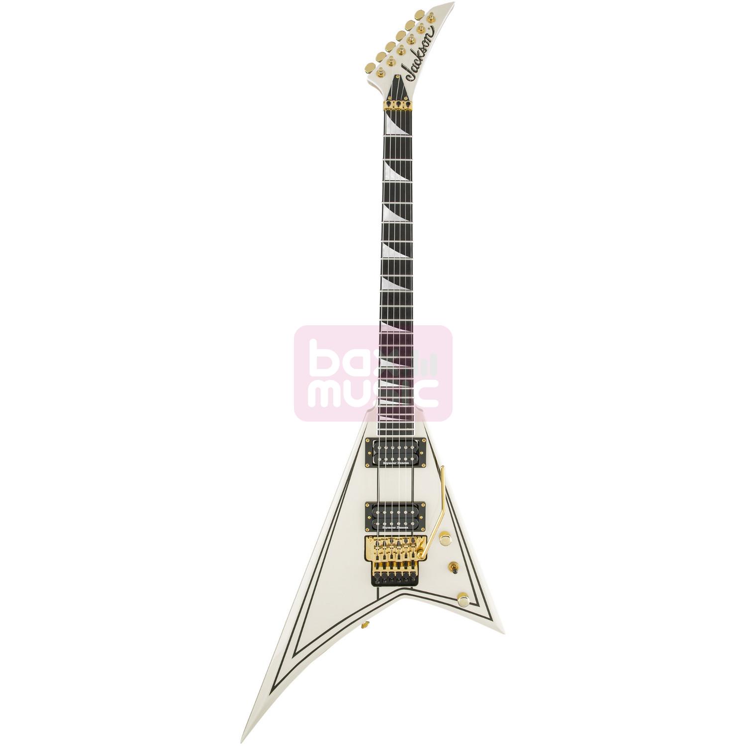 Jackson Pro Rhoads RR3 White Black Pinstripes