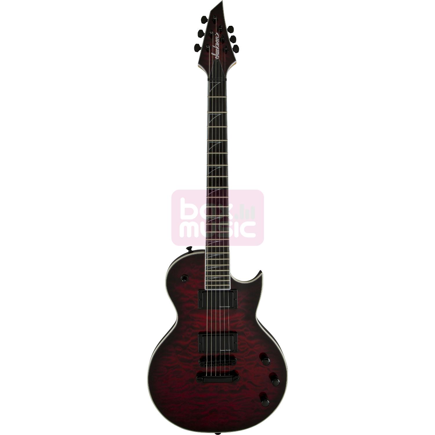 Jackson Pro SC Monarkh Trans Red Burst