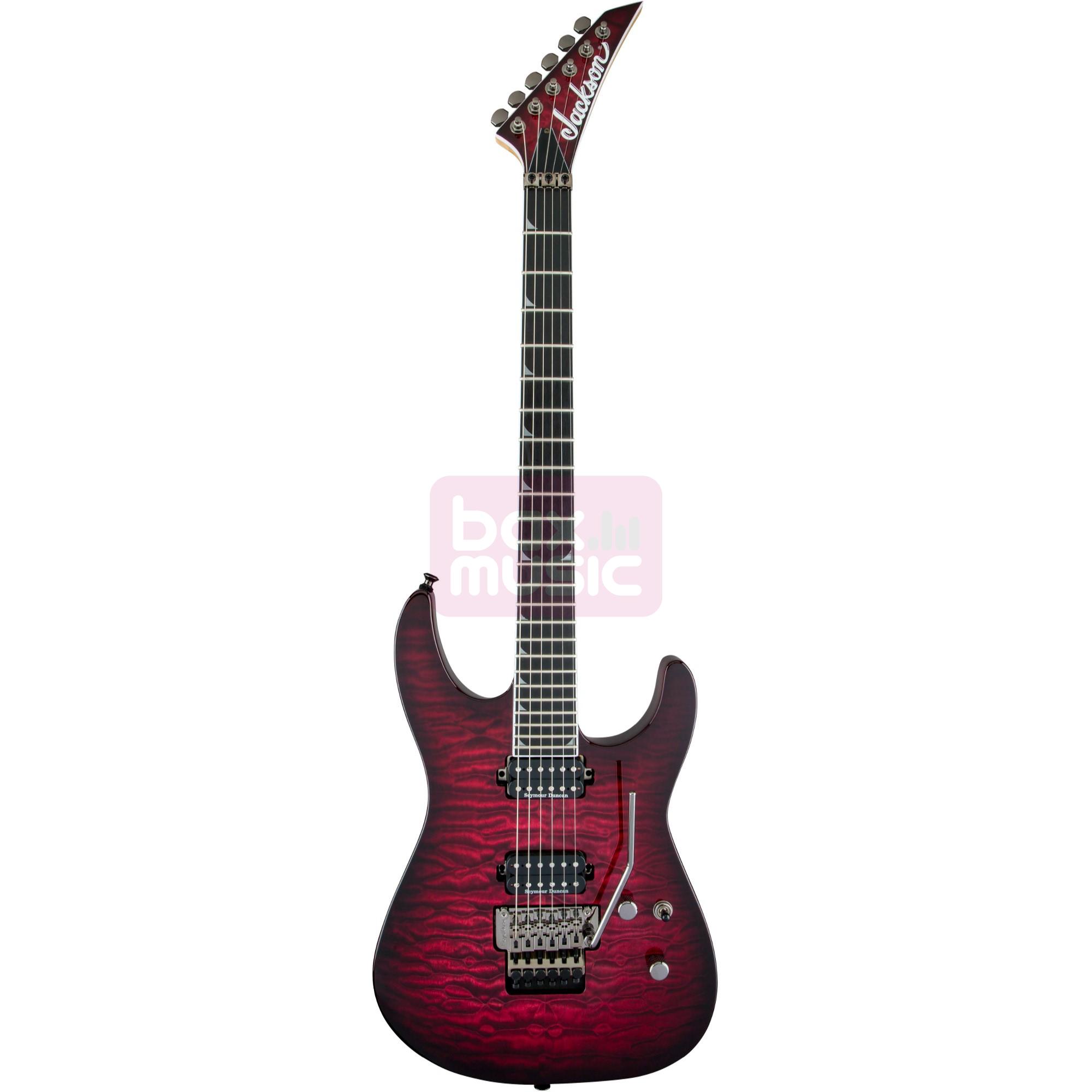 Jackson Pro Series Soloist SL2Q MAH Transparent Magenta Burst