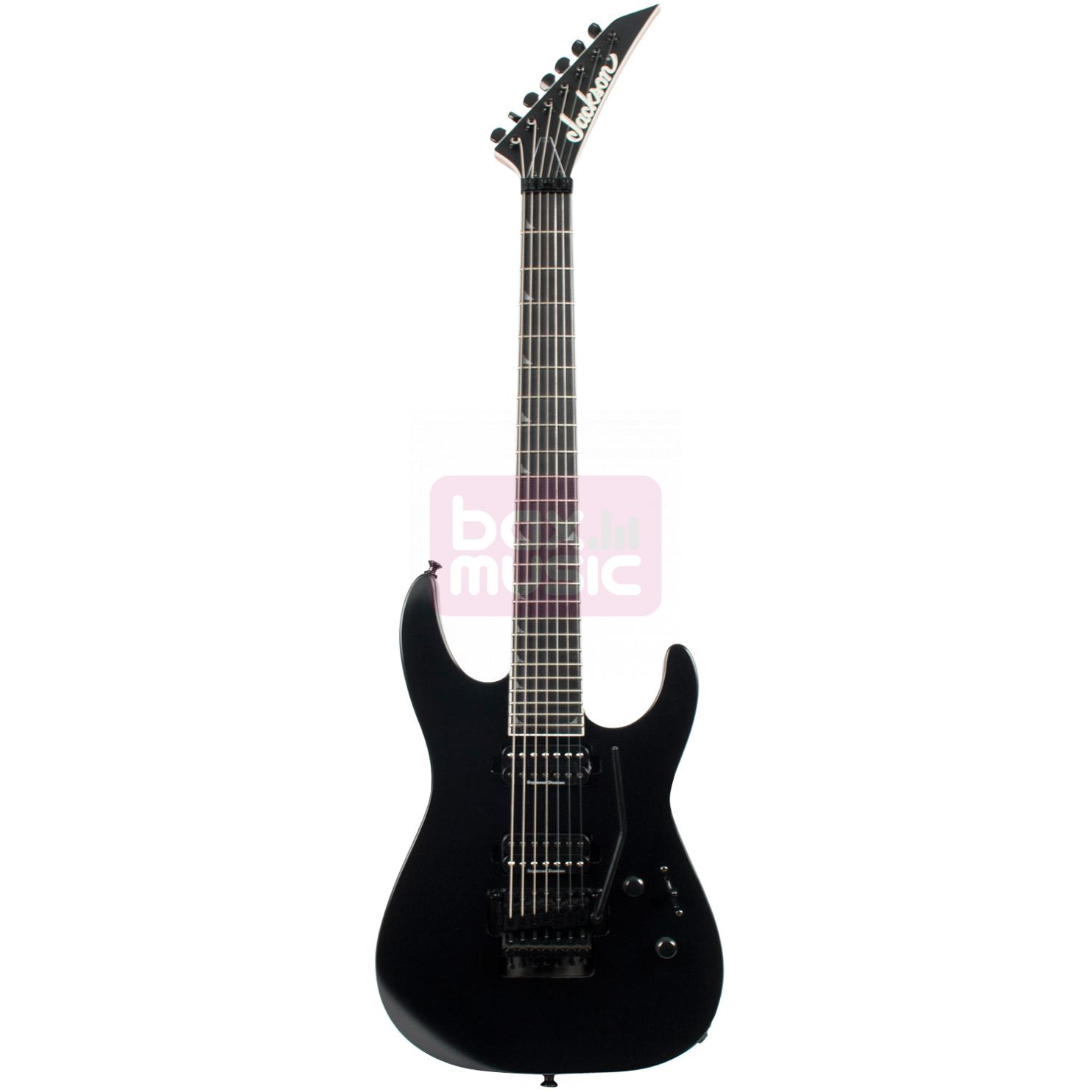 Jackson Soloist SL7 Satin Black zevensnarige elektrische gitaar