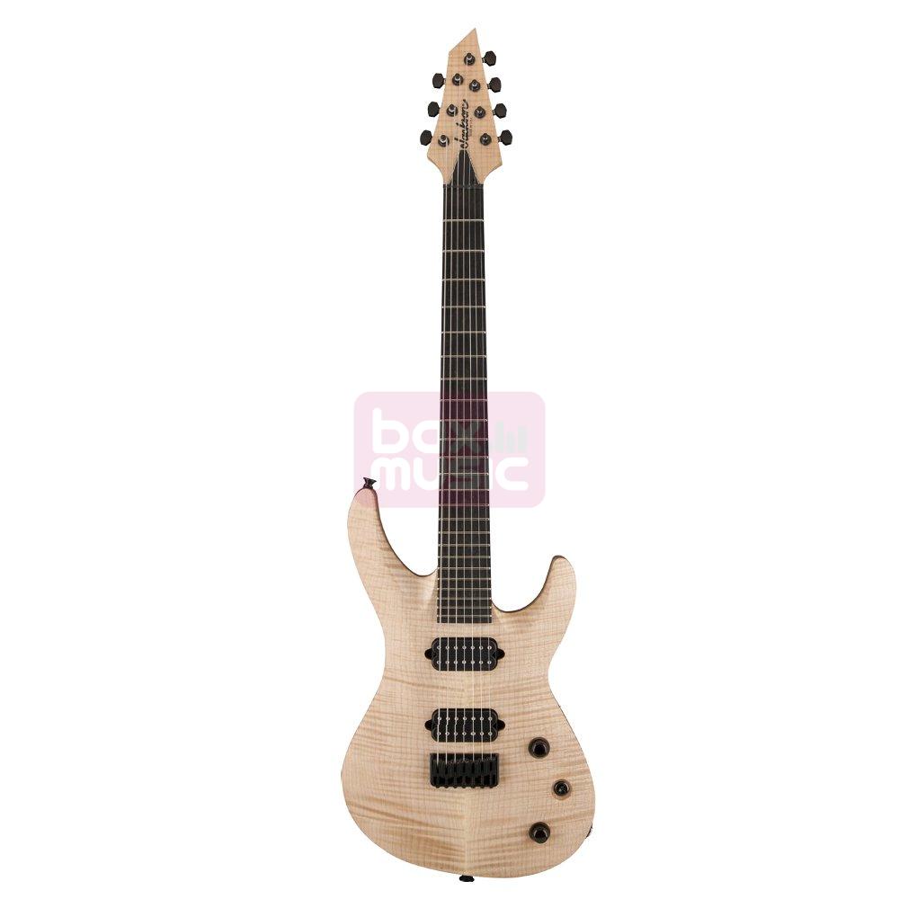 Jackson USA Select B7 Deluxe Au Natural 7-snarige gitaar