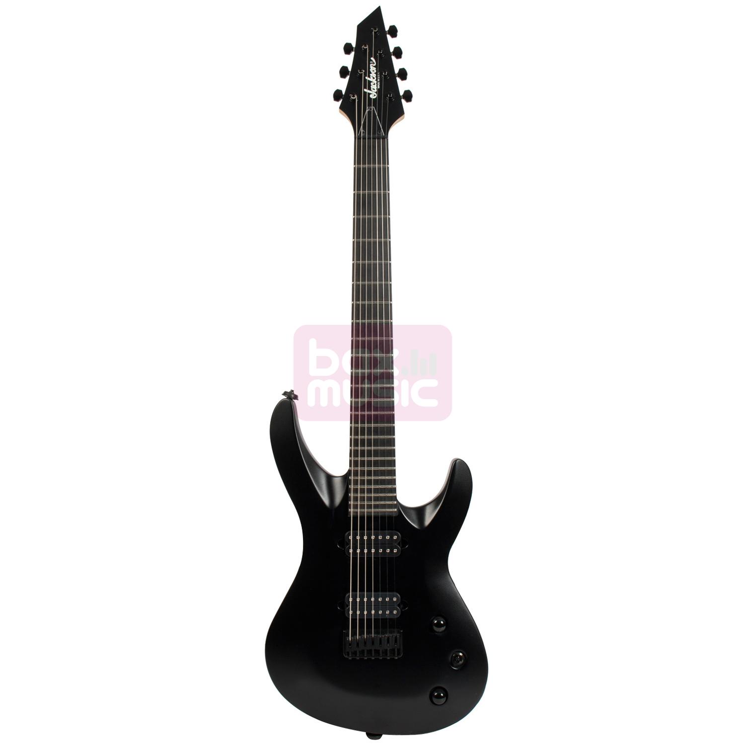 Jackson USA Select B7 Deluxe Satin Black gitaar