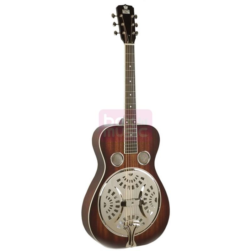 Recording King RR-61-BR Squareneck Resonator Satin Brown