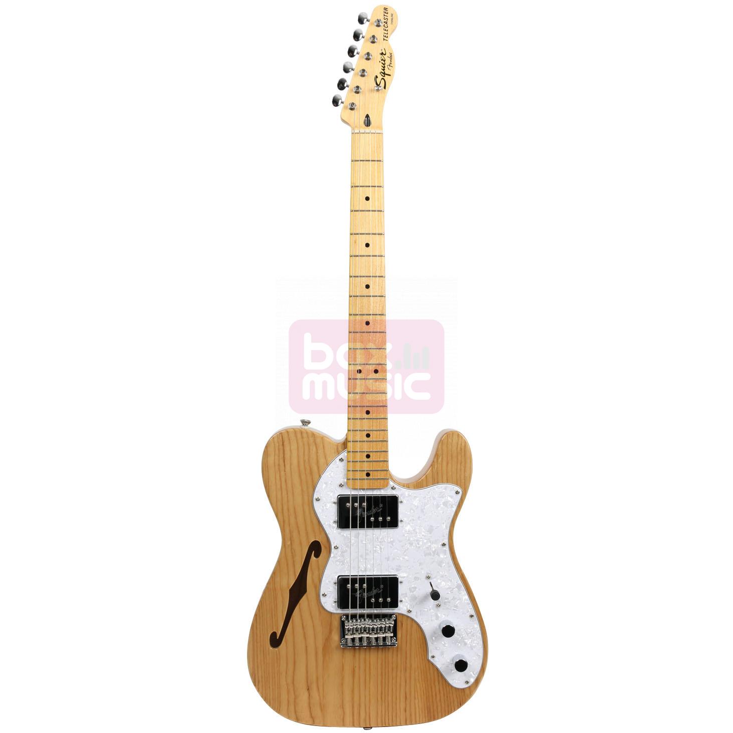 Squier Vintage Modified '72 Tele Thinline Natural
