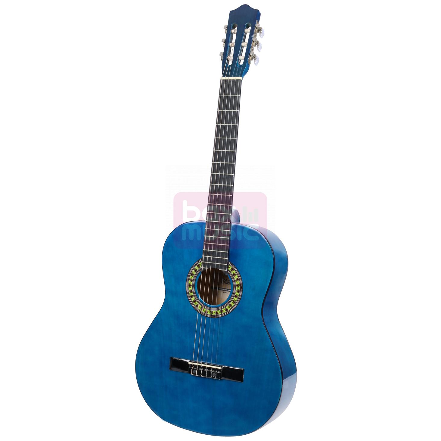 Stagg C542 TB klassieke gitaar blauw