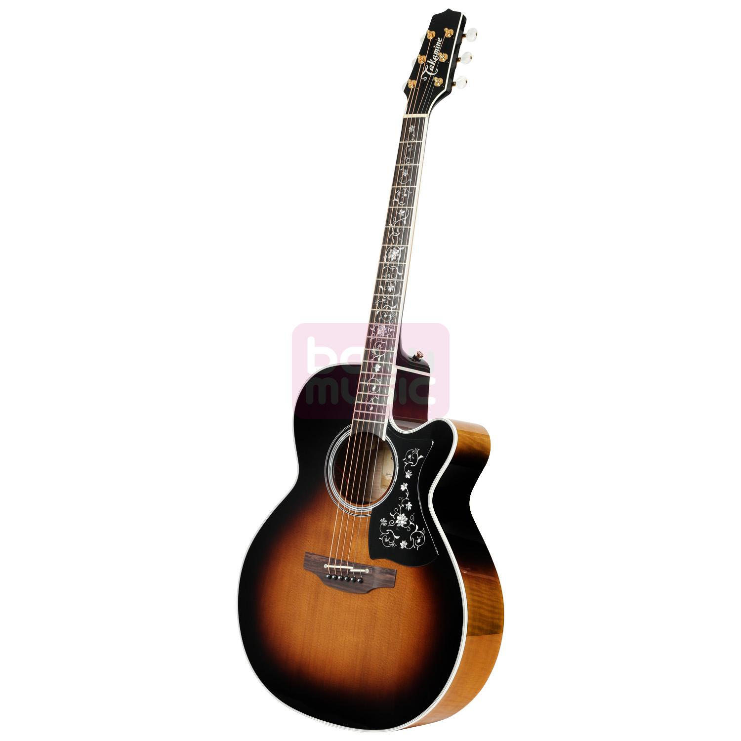Takamine EF-450C-TT Brown Sunburst met koffer